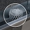 Amerimax Home Products Amerimax 3 in. W X 5 in. L Gray Galvanized Steel Gutter Strainer 1 pk 29059 - alternate 2